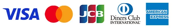 お支払いには各種クレジットカード（1回払いのみ）をご利用いただけます
